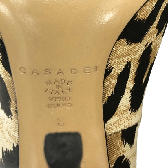 Casadei Leopard Print Heels - Picture 9 of 9